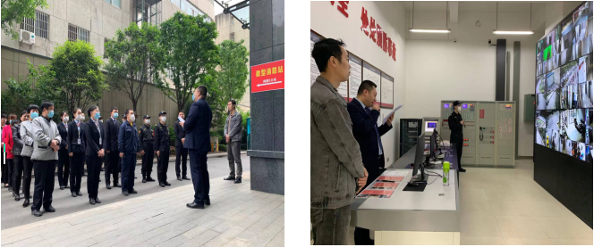 美苑樓尚項目開展&ldquo;迎十四運 創(chuàng)文明城-消防安全演練&rdquo;活動